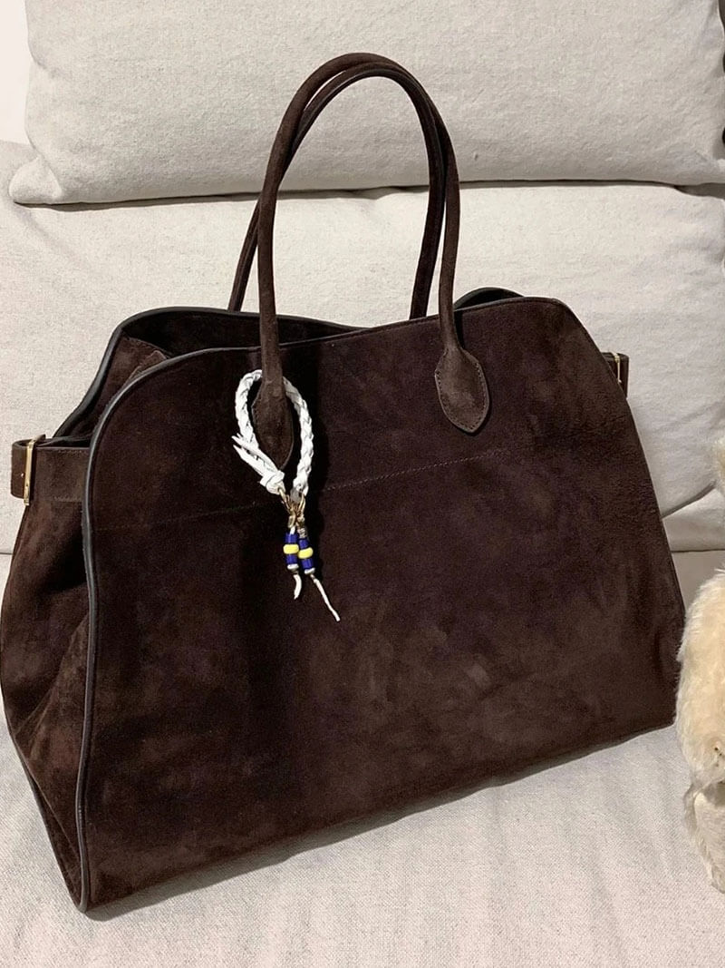 Honoria | Suede Tote Bag