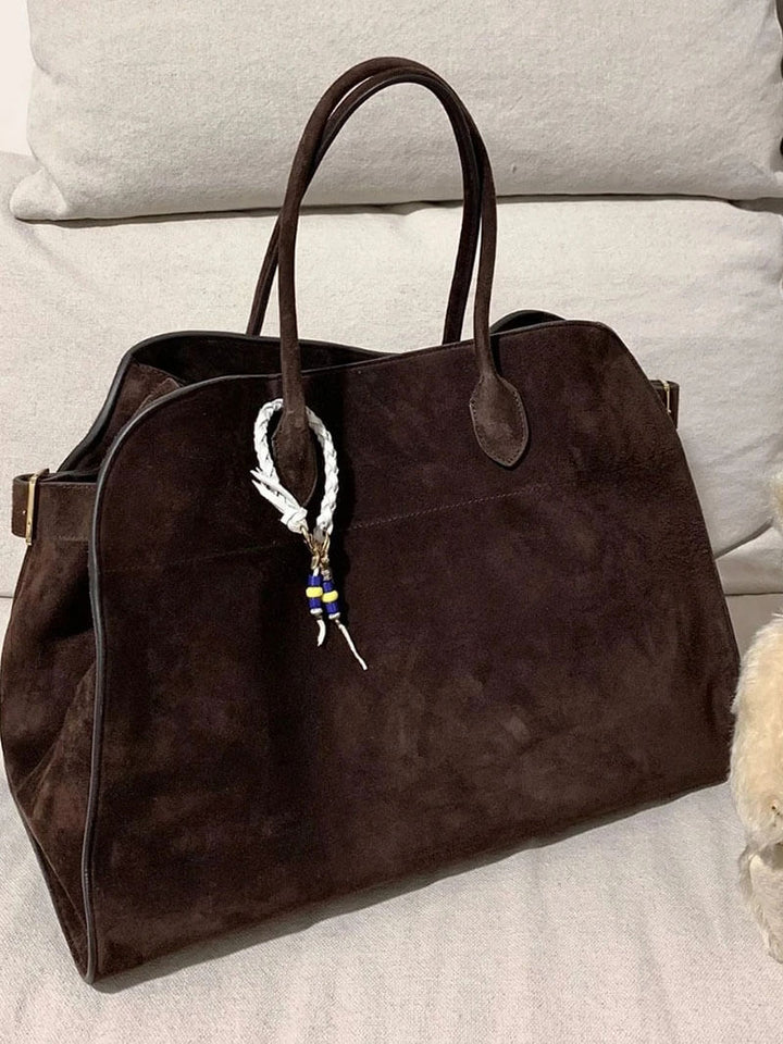 Honoria | Suede Tote Bag