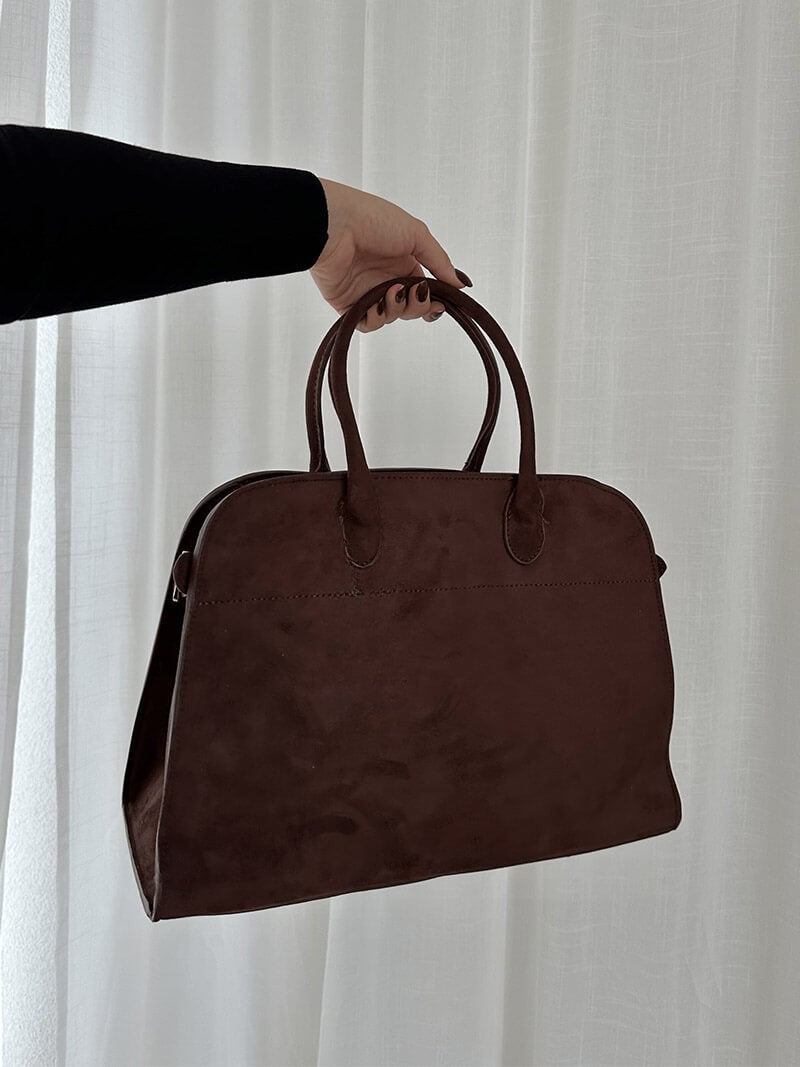 Honoria | Suede Tote Bag