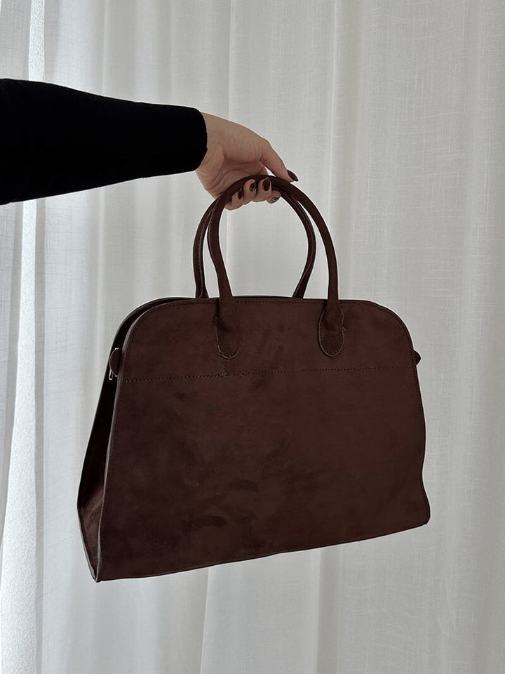Honoria | Suede Tote Bag