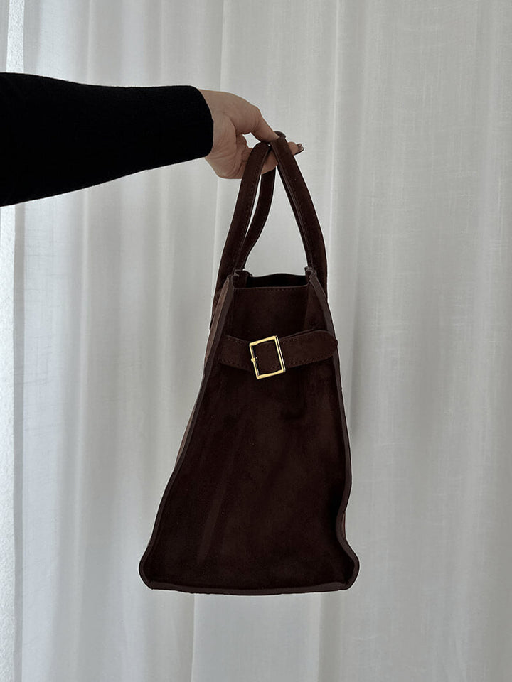 Honoria | Suede Tote Bag