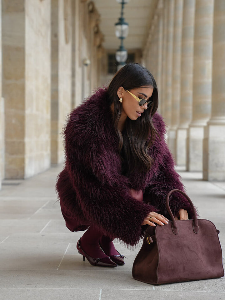 Honoria | Suede Tote Bag