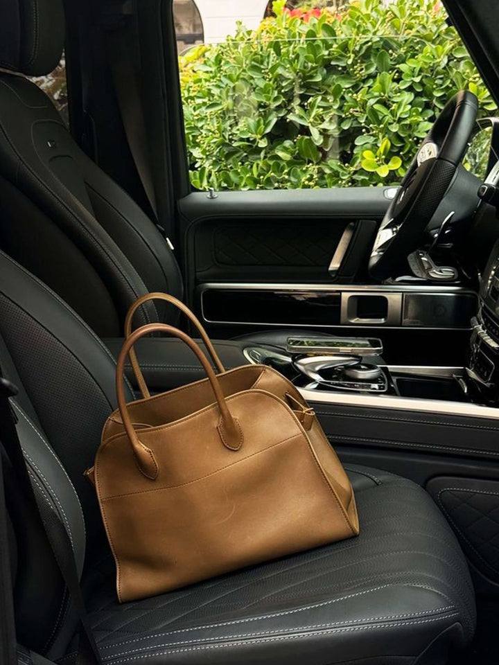 Honoria | Suede Tote Bag