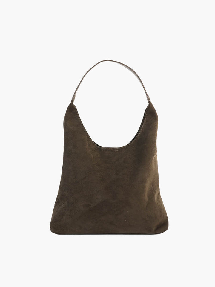 Cariad | Minimalist Suede Shoulder Bag