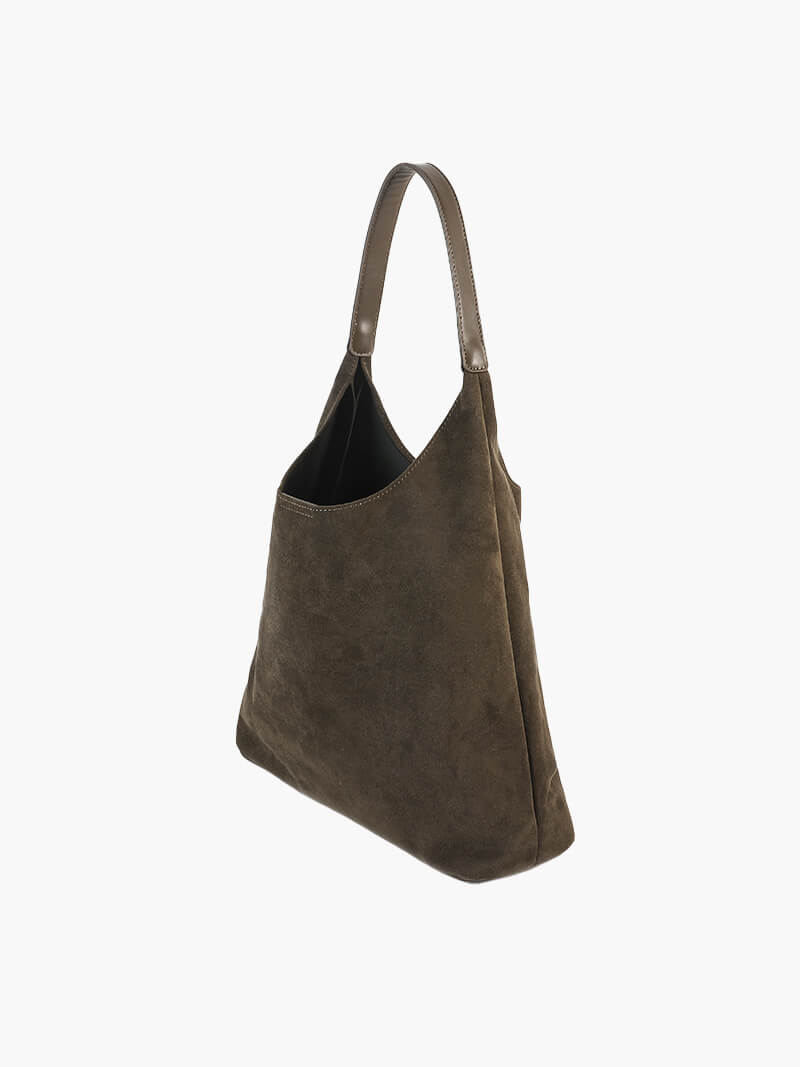 Cariad | Minimalist Suede Shoulder Bag