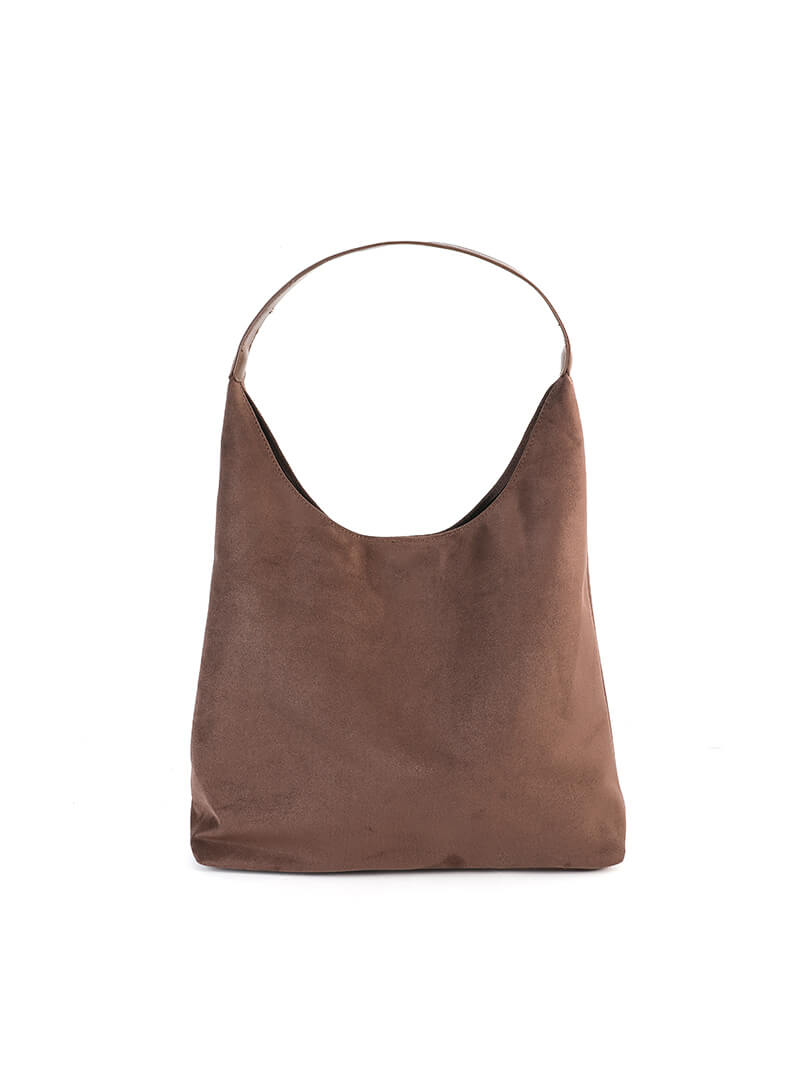 Cariad | Minimalist Suede Shoulder Bag