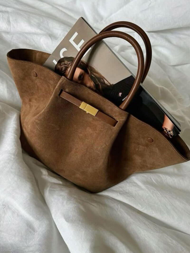 Theodosia | Suede Shoulder Bag