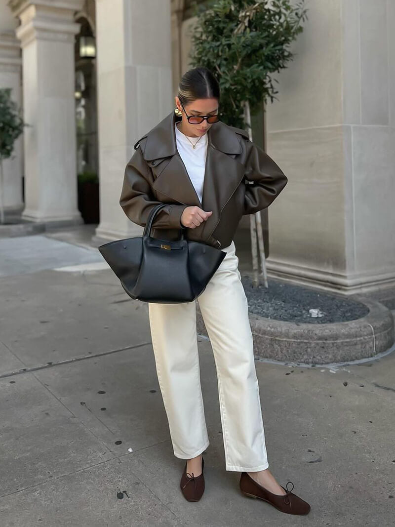 Cerys | Leather Tote Bag