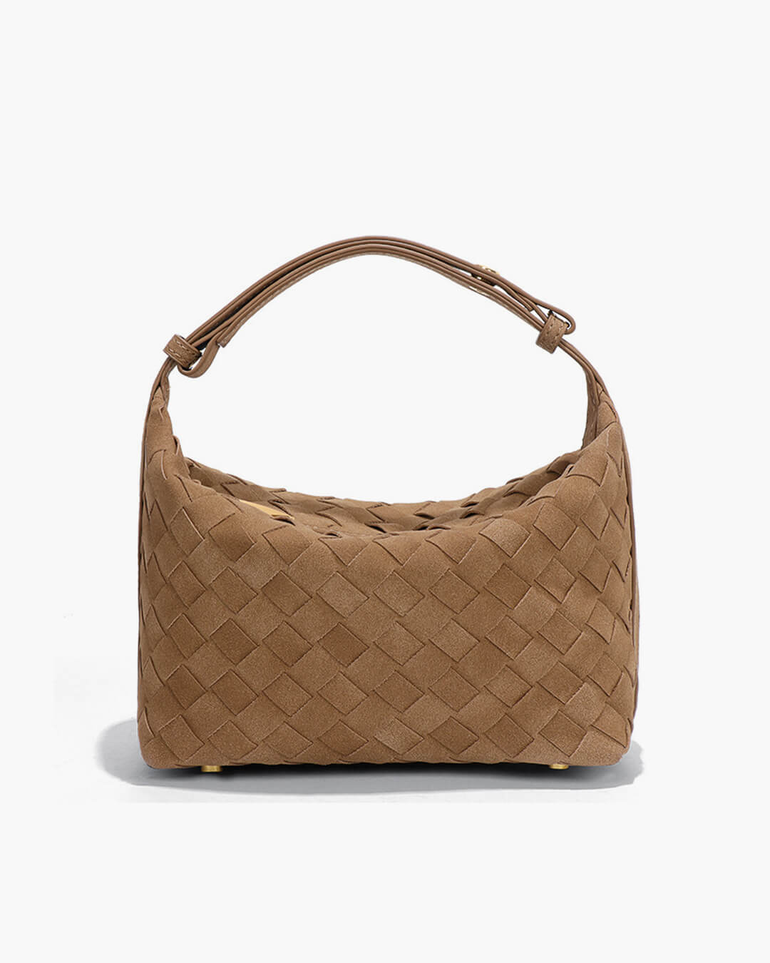 Perpetua | Woven Suede Hobo Bag