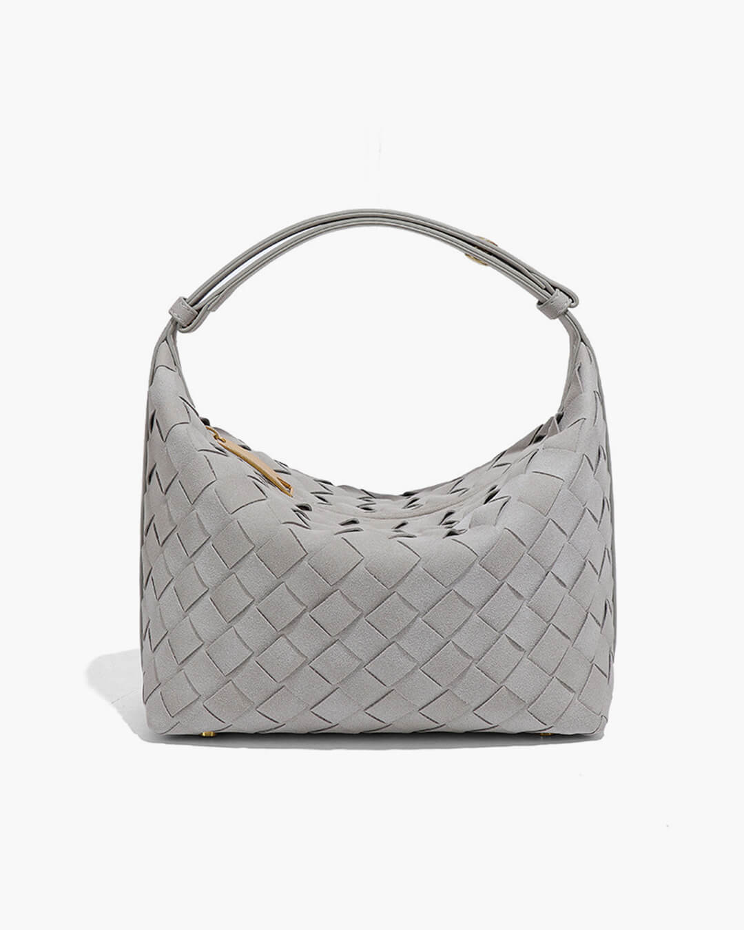 Perpetua | Woven Suede Hobo Bag