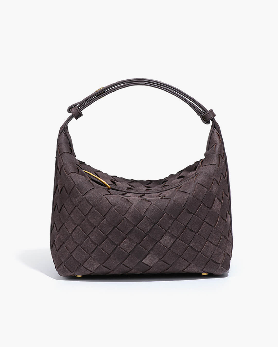 Perpetua | Woven Suede Hobo Bag