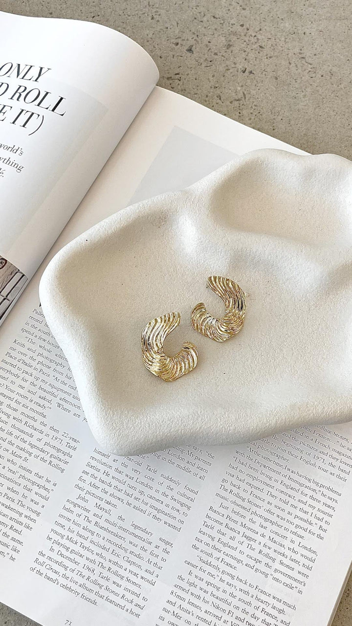 Selwine | Contemporary Gold Earrings