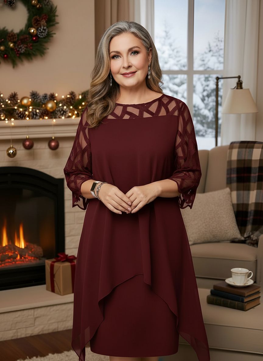 Josephine™ Elegant Lace Dress
