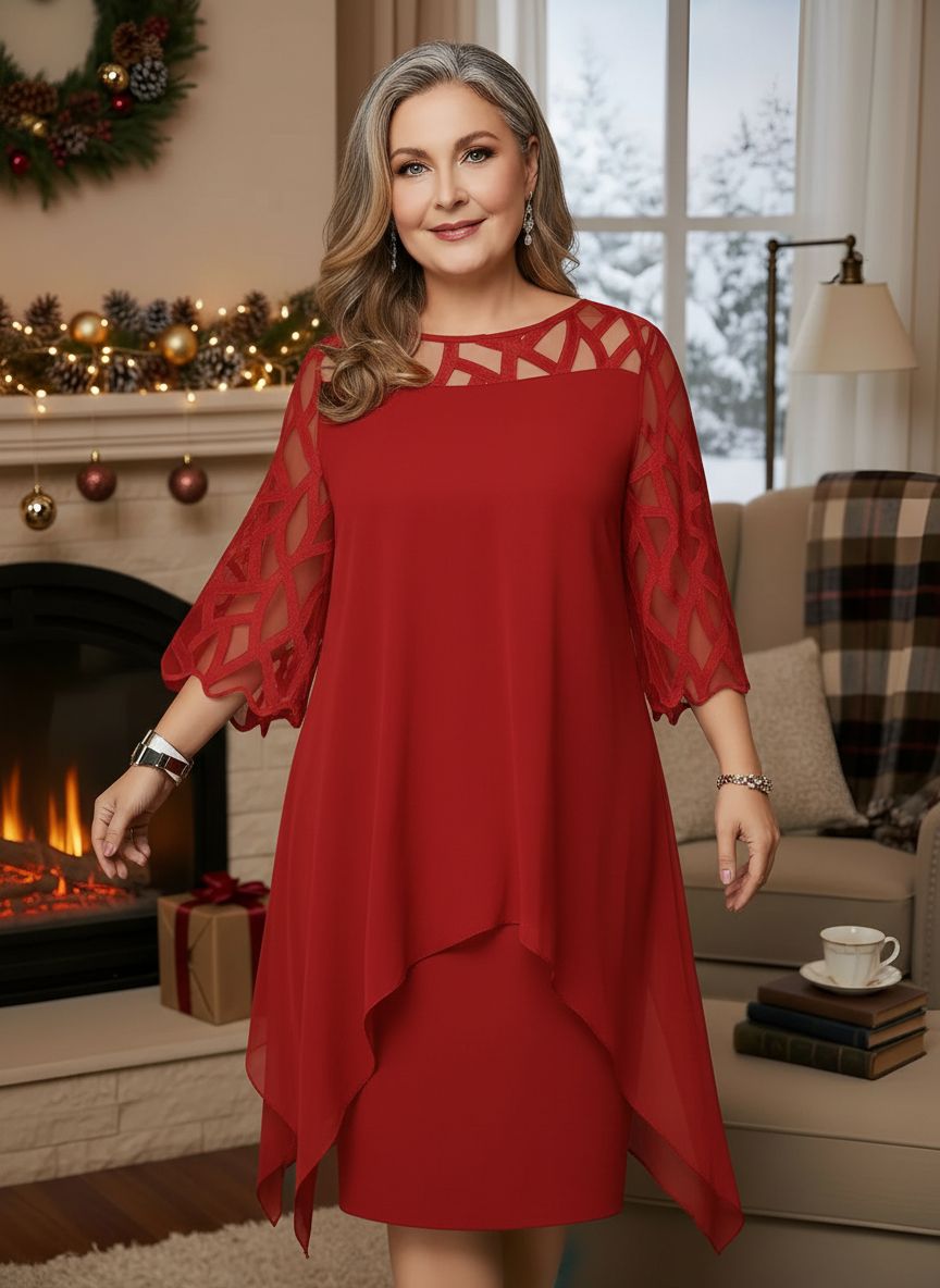 Josephine™ Elegant Lace Dress