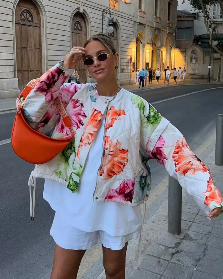 Cora | Chic Floral Jacket