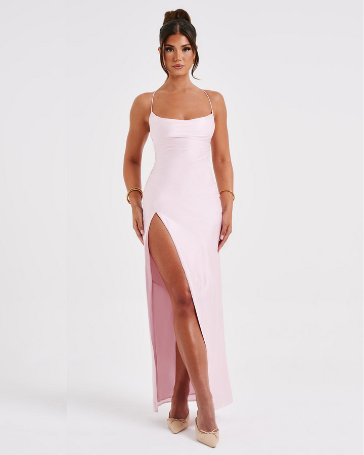 Aria | Chic Slit Dress
