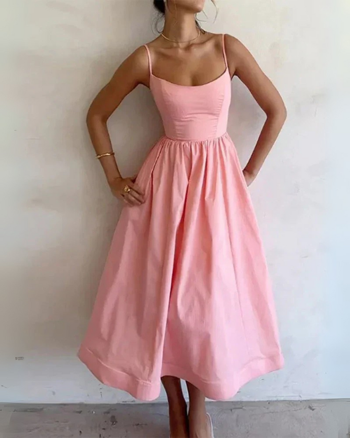 Ffion | Elegant Strap Dress