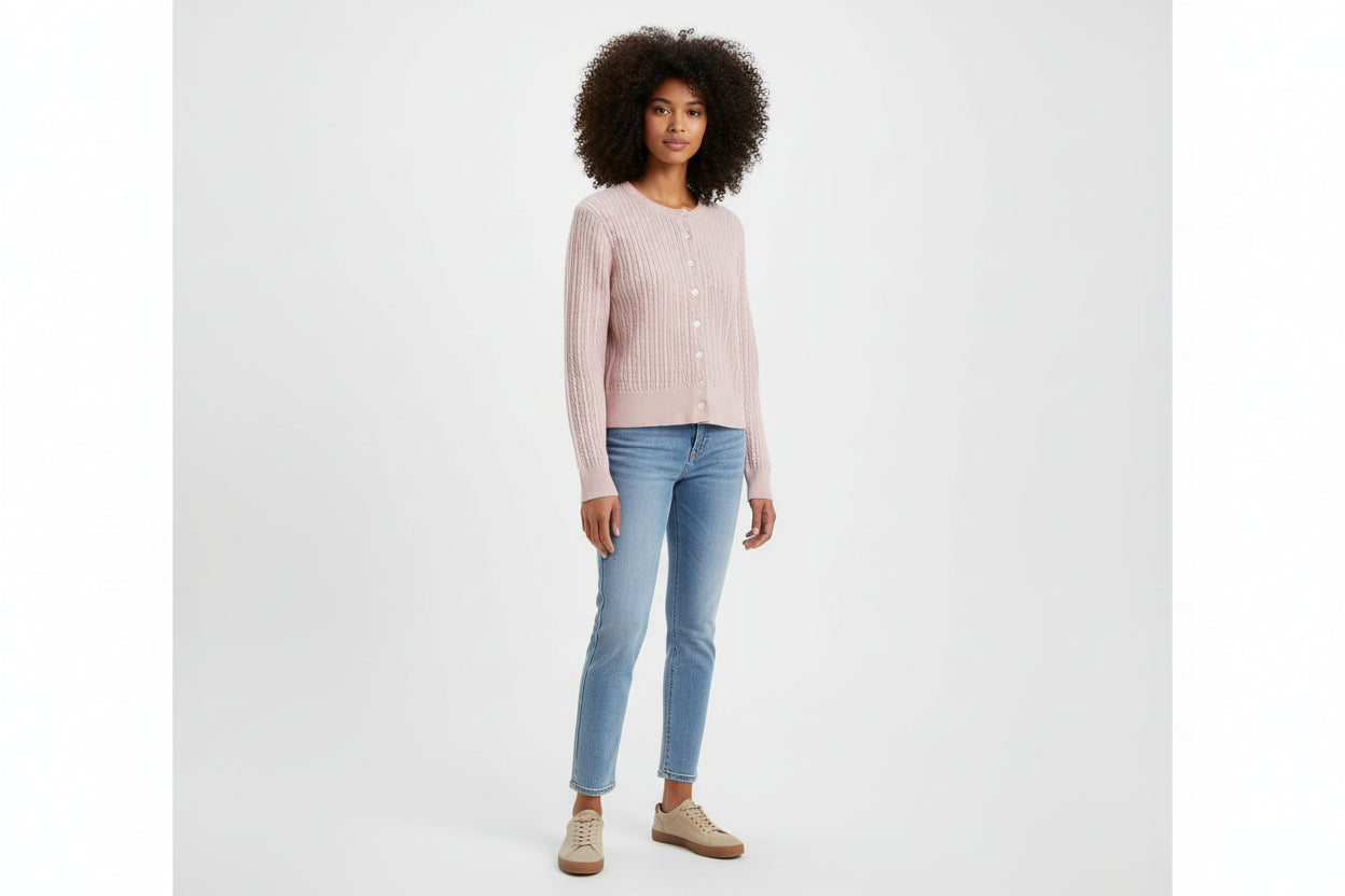 Women’s American Style Slim Fit Cardigan Sweater