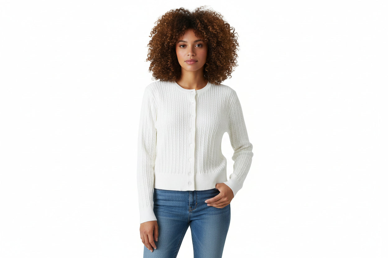 Women’s American Style Slim Fit Cardigan Sweater