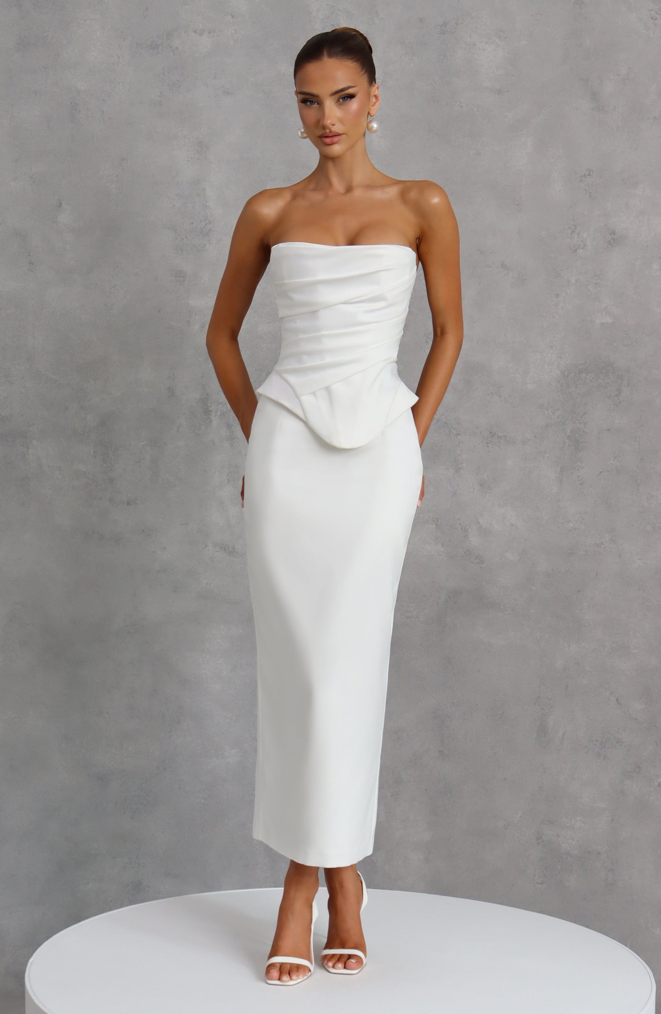 Azolla Corset - Ivory