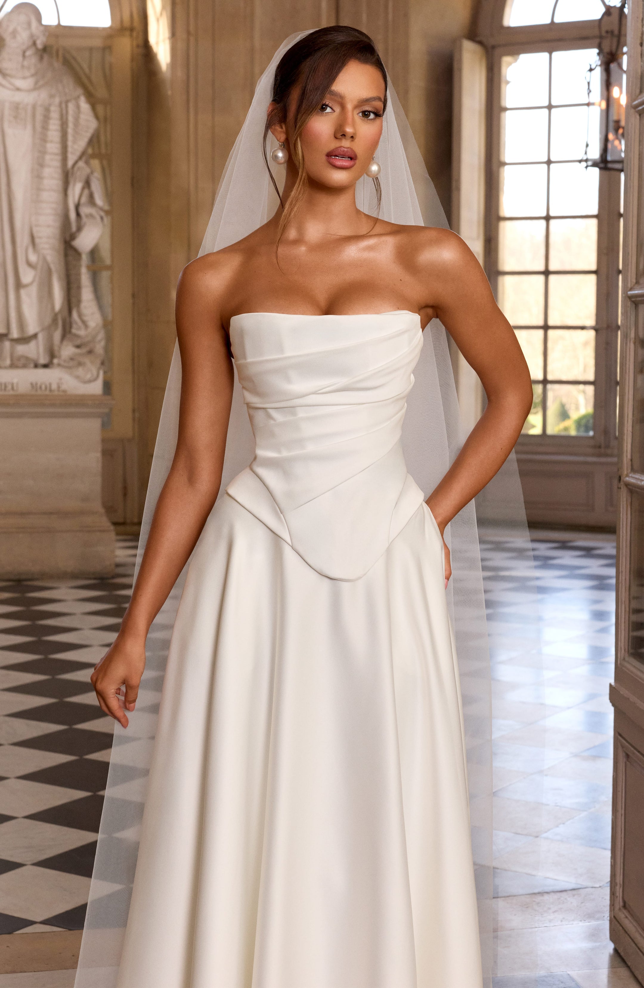 Azolla Corset - Ivory