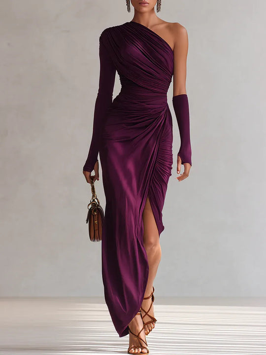 Rhianna™ Elegant Maxi Dress + Sleeve