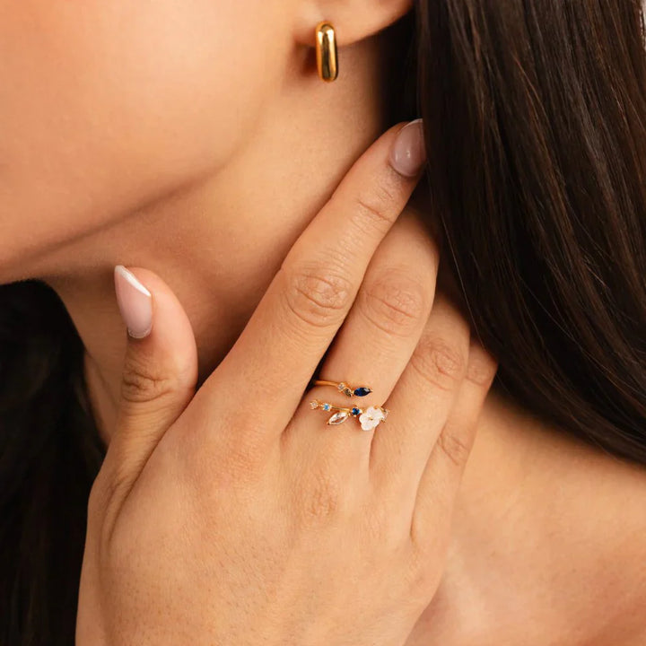 Gwenda | Gold Blossom Ring