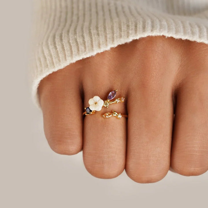 Gwenda | Gold Blossom Ring
