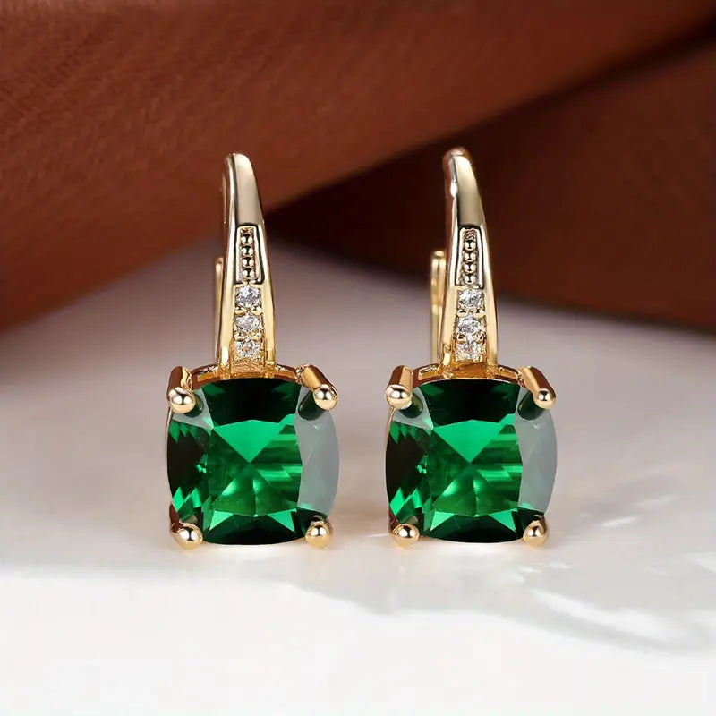 Talindra | Shimmering Drop Earrings