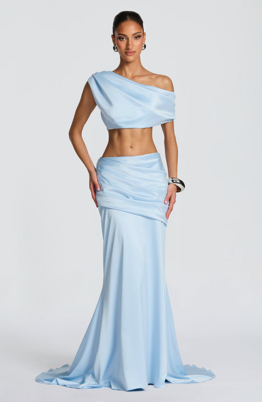 Edwina Top - Glacier Blue