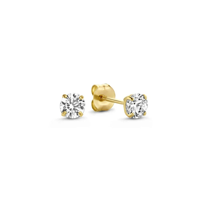 Rivella | Sparkling Hoop and Stud Duo Earrings