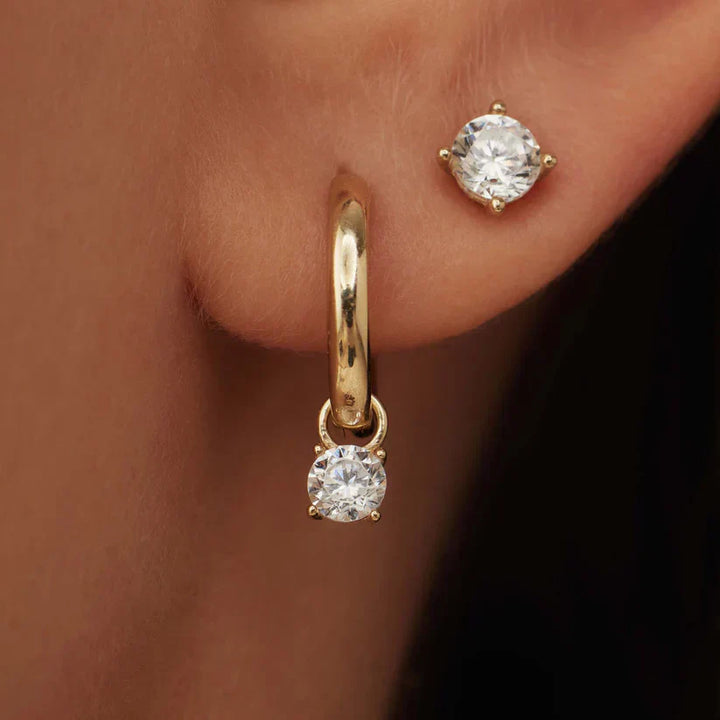 Domitia | Chic Gold Earring Set