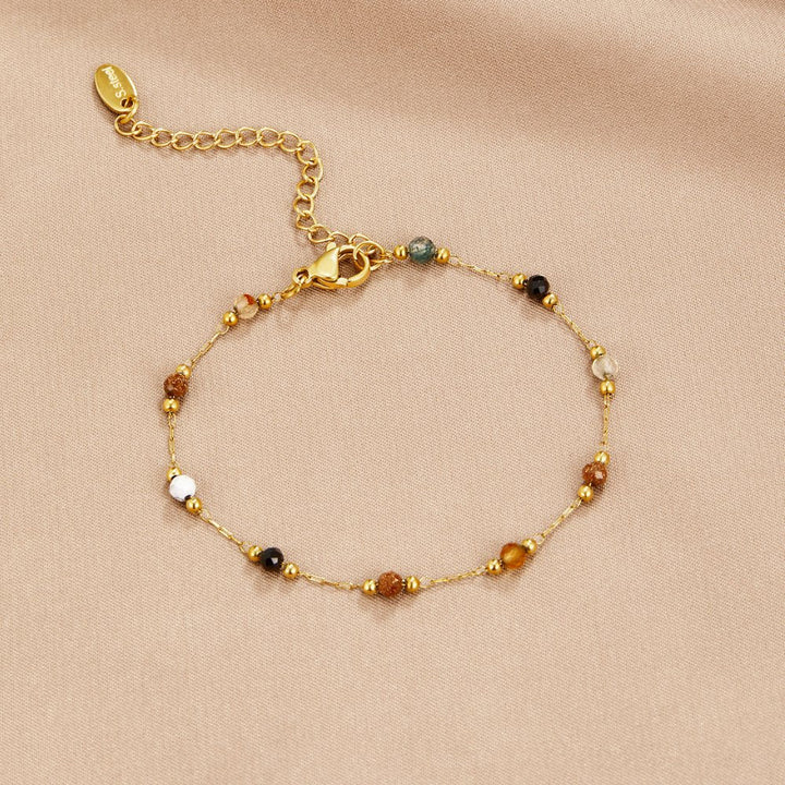 Ysoriah | Beaded Chain Bracelet