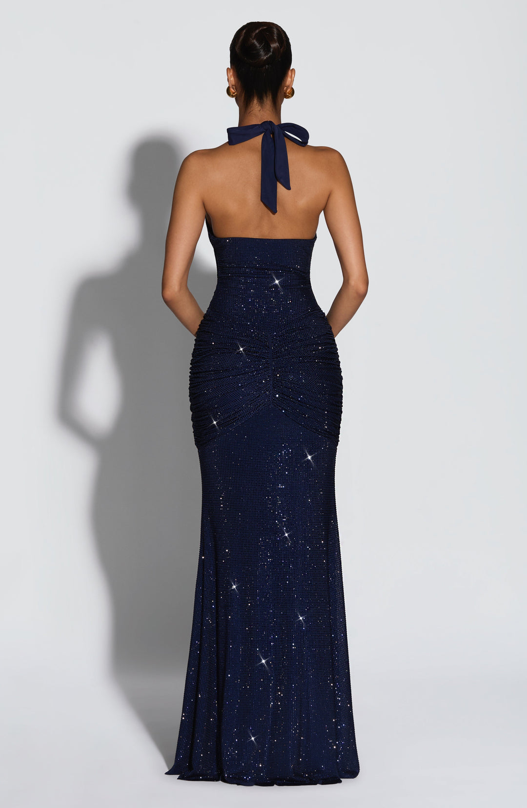 Genevieve Maxi Dress - Navy Sparkle