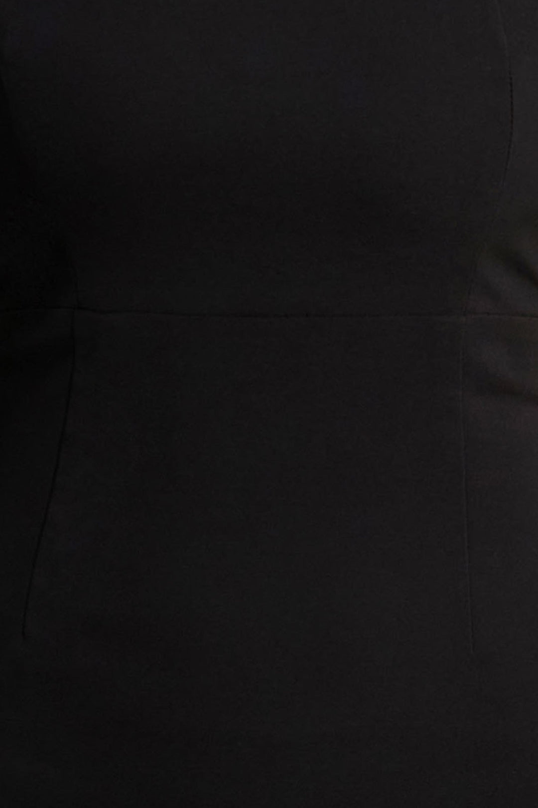 Retreat | Black Square-Neck Maxi Dress With Satin Puff-Sleeves