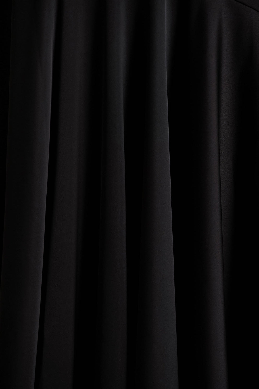 Jemima | Black Satin Halter-Neck Maxi Dress With Feather Trim